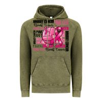 Vintage Olive volleyball pink out breast cancer Vintage Hoodie - RanaPortraitStore
