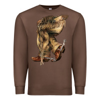 Chestnut Cowboy boots western Premium Sweatshirt - HowdyJamesFarm