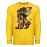 Lemon Cowboy boots western Premium Sweatshirt - HowdyJamesFarm