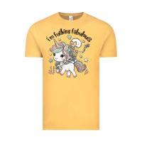 Vintage Mustard i'm fucking fabulous Vintage Tee - MaliasSmallBusiness