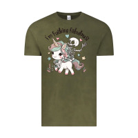 Vintage Olive i'm fucking fabulous Vintage Tee - MaliasSmallBusiness