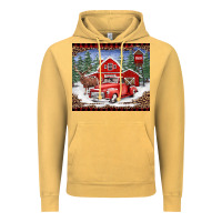 Christmas Farm Reindeer And Truck Vintage Hoodie | Teevron