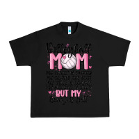 Black volleyball mom Urban Heavy Tee - MaliasSmallBusiness