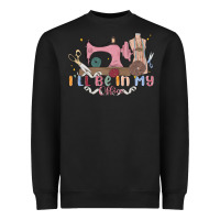 Black ill be in my office Heavyweight Sweatshirt - MaliasSmallBusiness