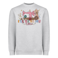 Heather Grey ill be in my office Heavyweight Sweatshirt - MaliasSmallBusiness