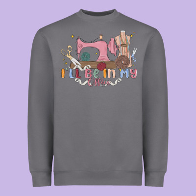 Ill Be In My Office Heavyweight Sweatshirt Designed By Maliassmallbusiness