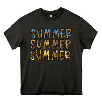 Asphalt summer summer Heavy Core Tee - CowhideDigitalArt