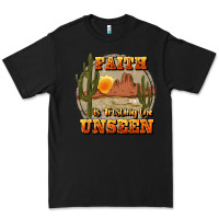 Black faith is trusting the unseen Premium Tee - JahusDesignShop