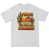 Dove Grey faith is trusting the unseen Premium Tee - JahusDesignShop