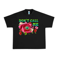 Black dont call me with pink phone and letters Urban Heavy Tee - AdoDesignShop