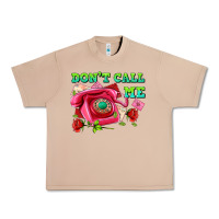 Dont Call Me With Pink Phone And Letters Urban Heavy Tee | Teevron