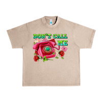 French Oak dont call me with pink phone and letters Urban Heavy Tee - AdoDesignShop