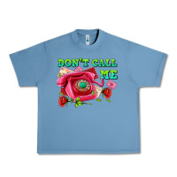 Pebble Blue dont call me with pink phone and letters Urban Heavy Tee - AdoDesignShop