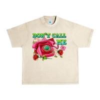 Sandshell dont call me with pink phone and letters Urban Heavy Tee - AdoDesignShop