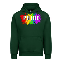 Forest Green Pride Day Urban Hoodie - FaDigitalArtStudio