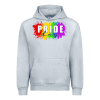 Heather Grey Pride Day Urban Hoodie - FaDigitalArtStudio