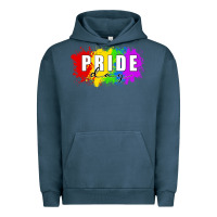 Pigment Midnight Navy Pride Day Urban Hoodie - FaDigitalArtStudio