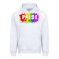 White Pride Day Urban Hoodie - FaDigitalArtStudio