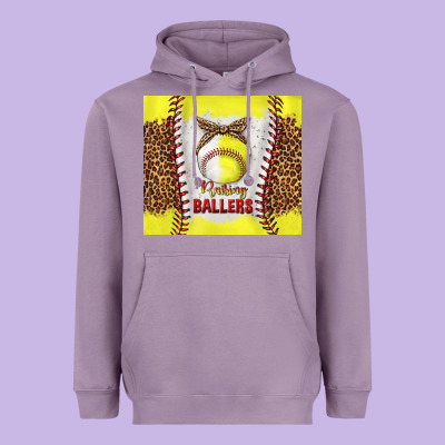 Raising Ballers With Baseball And Softball Leopard Tumbler Tbs Heavyweight Hoodie Designed By Tumblerdesignbyshophia