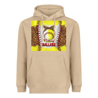 Mushroom raising ballers with baseball and softball leopard tumbler tbs Heavyweight Hoodie - TumblerDesignByShophia