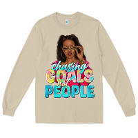 Mushroom chasing goals not people Long Sleeve Tee - NancyCooperArtShop
