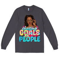 Smoke chasing goals not people Long Sleeve Tee - NancyCooperArtShop