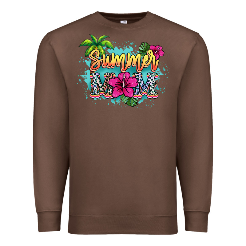 Summer Mom Premium Sweatshirt by HowdyJamesFarm | Teevron