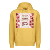 Antique Gold to the world you are a mother but to your family y Premium Hoodie - TumblerDesignByShophia