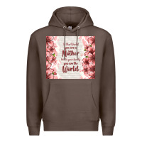Coffee to the world you are a mother but to your family y Premium Hoodie - TumblerDesignByShophia