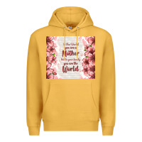 Mustard to the world you are a mother but to your family y Premium Hoodie - TumblerDesignByShophia