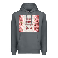 Rock to the world you are a mother but to your family y Premium Hoodie - TumblerDesignByShophia