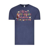 Vintage Denim call me antisocial but please don't call me Vintage Tee - MaliasSmallBusiness