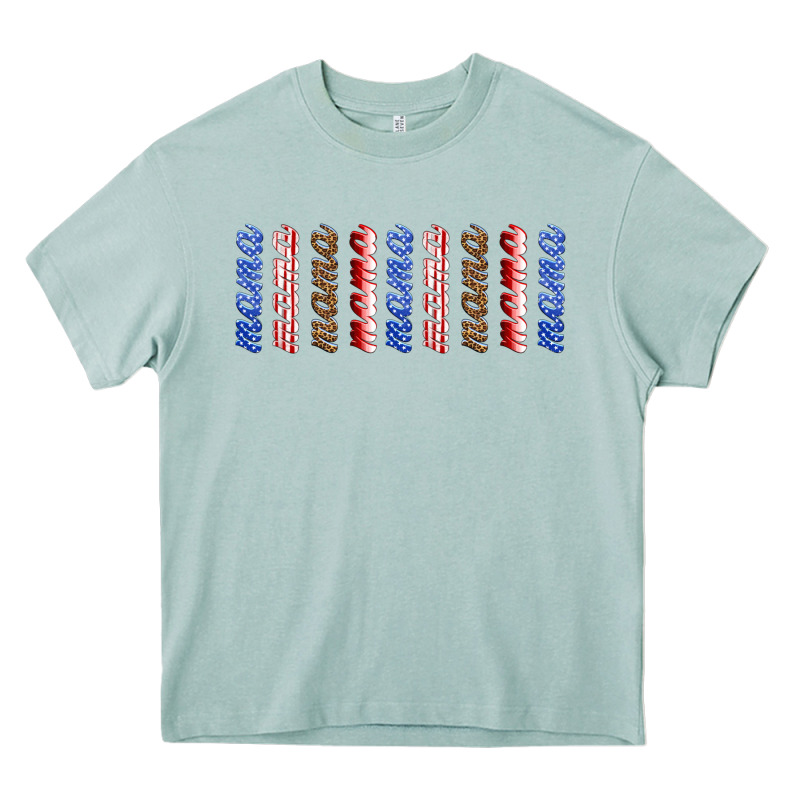 American Mama Libbey Glass Heavy Core Tee by HRA Design Shop | Teevron