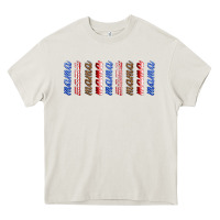 Cream american mama libbey glass Heavy Core Tee - HRA Design Shop