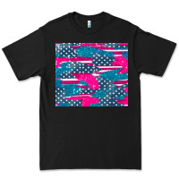 Black usa flag Premium Tee - AdoDesignShop