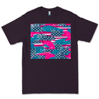 Plum usa flag Premium Tee - AdoDesignShop
