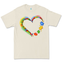 Bone autism heart Premium Tee - JahusDesignShop