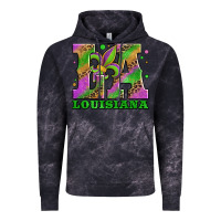 Cloud Black mardi gras louisiana fleur de lis Vintage Hoodie - Jasminsmagicworld