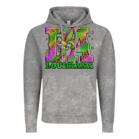 Cloud Rock mardi gras louisiana fleur de lis Vintage Hoodie - Jasminsmagicworld