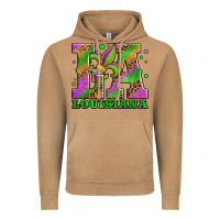 Vintage Camel mardi gras louisiana fleur de lis Vintage Hoodie - Jasminsmagicworld