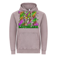 Vintage Zinc mardi gras louisiana fleur de lis Vintage Hoodie - Jasminsmagicworld