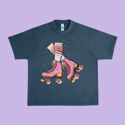 Skate Urban Heavy Tee Designed By Maliassmallbusiness