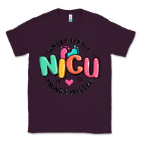 Plum nicu where little things matter Classic Tee - MaliasSmallBusiness