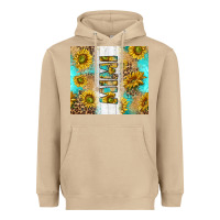 Mushroom western mother's day mimi with turquoise and sunflowers and leopard tu Heavyweight Hoodie - TumblerDesignByShophia