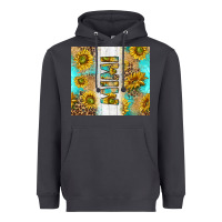 Smoke western mother's day mimi with turquoise and sunflowers and leopard tu Heavyweight Hoodie - TumblerDesignByShophia