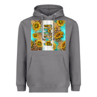 Storm western mother's day mimi with turquoise and sunflowers and leopard tu Heavyweight Hoodie - TumblerDesignByShophia