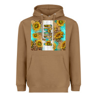 Toasted Coconut western mother's day mimi with turquoise and sunflowers and leopard tu Heavyweight Hoodie - TumblerDesignByShophia