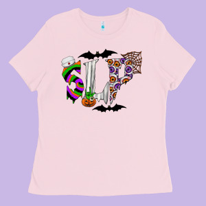 Slp Ladies Tee Designed By Cowhidedigitalart