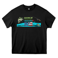 Black reely awesome dad  libbey glass Heavy Core Tee - HRA Design Shop