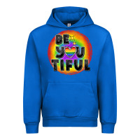 Cobalt Be you tiful pride Urban Hoodie - FaDigitalArtStudio